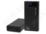 Akupank 20000mAh QC+PD 20W display must