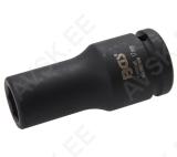 Impact Socket Hexagon, deep | 20 mm (3/4") Drive | 17 mm