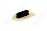 Mini plastic smoothing trowel, pointed, 160 × 80 mm