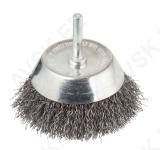 Steel Wire Cup Brush Ø50mm, round shank