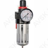 Air Reductor With Gauge And Filter
