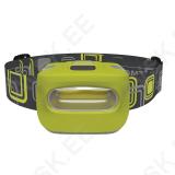 Headlamp, 150 lm, Wide-Beam COB LED, 3x AAA