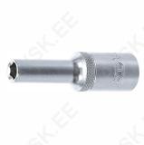 Socket, Hexagon, deep | 12.5 mm (1/2") Drive | 8 mm