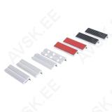 Bench Vice Jaw Protector Set | Aluminium | 100 mm | 8 pcs.