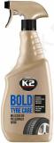 K2 BOLD REHVI HOOLDUS- JA PUHASTUSAINE / REHVILÄIGE 700ML/PIHUSTI