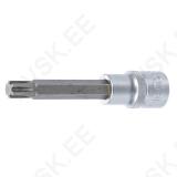Bit Socket | length 100 mm | 12.5 mm (1/2") Drive | Spline (for RIBE) | M10