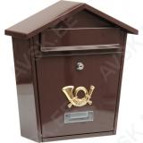 Mailbox 380X320X105mm Brown
