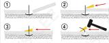 Clips For Quick Tile Leveling 50+50 1,5