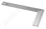 QW Try square, Inox hardened, double sided metric graduation 250mm