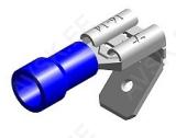 JUHTMEOTSIK LAPIK "ISA+EMA" SININE 6.3X0.8MM BLISTER 10TK M+