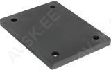 AUTOTÕSTUKI KUMMIPADI UKSEKAITSE 104X82MM (4 LÄBIVAT KINNITUSAVA) ROTARY/BLITZ JBM