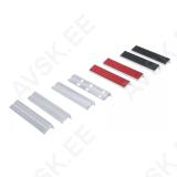 Bench Vice Jaw Protector Set, Aluminium, 150 mm, 8 pcs.