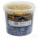 Set Of 300Pcs Clips And 100Pcs Wedges Fo