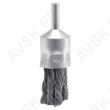 Cup Brush W. Shaft 22mm, Twisted Wire