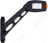 LD518L SARVTULI LED KÕVER 45° 178MM VASAK 12/24V TÜÜP KRONE. SCHMITZ