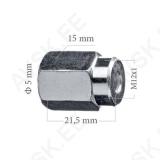 Piduritoru otsik M12X1 L=21,5 sw15