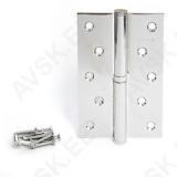 Uksehinged 120x80mm kroom vasak 2tk *