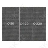 Raspelriide(võrk) komplekt 115x230mm K80/K120/K220 5 tk