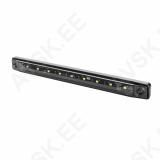 LD997 "GRAPHITE" KÜLJETULI LED PIKK VALGE TUMEDA KLAASIGA 254X24MM 12/24V 9LED