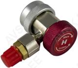 KLIIMASÜSTEEMI VOOLIKU KRAAN-LIIDES R134A HIGH/KÕRGE RÕHK (PUNANE) JBM