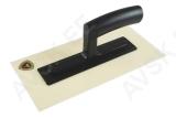 Plastic smoothing trowel 280 × 130 mm, blade thickness 3 mm, plastic handle