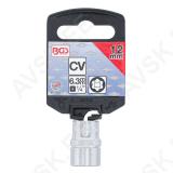 Socket, Super Lock | 6.3 mm (1/4") Drive | 12 mm