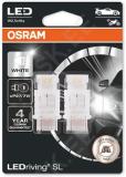 12V W2.5X16Q LED PIRN 1.7W P27/7W VALGE 6000K LEDRIVING SL BLISTER 2TK OSRAM