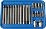 22-OS. 10MM(3/8") RIBE-TORX OTSIKUTE KOMPL. PIKK/LÜH M5-M14 TRIUMF