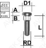TIKKPOLT TP12X1.50/35/14.25 (P49/44/35. D14.25) M1215RE44T