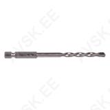 Rock Drill Bit, Ø 6 mm, Tungsten Carbide Tipped, Hexagon Shank