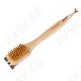 Brush for bbq grids