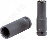 1/2" PIKK LÖÖKPADRUN 18MM. 12-KANT TRIUMF