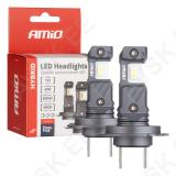LED-esituled hübriidseeria H7 H18 6000K Canbus 60W AMIO
