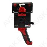Long steel measuring tape "Bolton" 30m/13mm