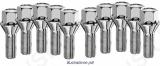 POLTIDE KOMPLEKT P14X1.50/35/17. 10TK. RIAL TP VELGEDELE