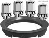 MUTTER M12X1.25/34/19 4TK. + 60.1-54.1 1TK. AUTEC NR.664