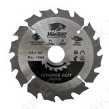 125mm x 16T Wood Cutting Saw Blade - 22.2mm bore