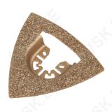 Tungsten Carbide Coated Sanding Plate “PRO”, universal receptacle, concrete, stone