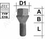 POLT P12X1.75/50/19 (P73. CH19)