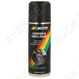 MOTIP VINÜÜL-/NAHAVÄRV MUST 200ML
