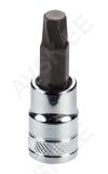 Vastukeermepadrun 1/4" kuuskant 4 mm