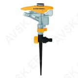 Pulsating sprinkler with metal spike 452m2