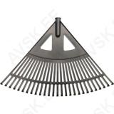 Spring Rake, Plastic, 20-Teeth