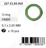 9,1 x 2,65 mm HNBR O-rõngas