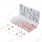 Seal Ring Assortment | Copper | 150 pcs.