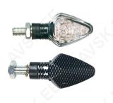 MOOTORATTA SUUNATULI LED, CARBON, 12V