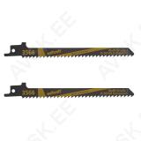 Tiigersae terad 2tk. 130/150mm CV laastplaat / plastik peen vigurlõige