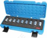 9-OS. 1/2" RIBE TORX PADRUNOTSIKUTE KOMPLEKT M5-M14. FOAM TRIUMF