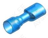 TERMOKAHANEV LAPIK "EMA" KAETUD SININE 6.3X0.8MM 100TK JUHTMEOTSIK M+