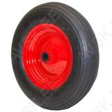 Käruratas 14" 3.50-8 nõellaager 20mm plekkvelg